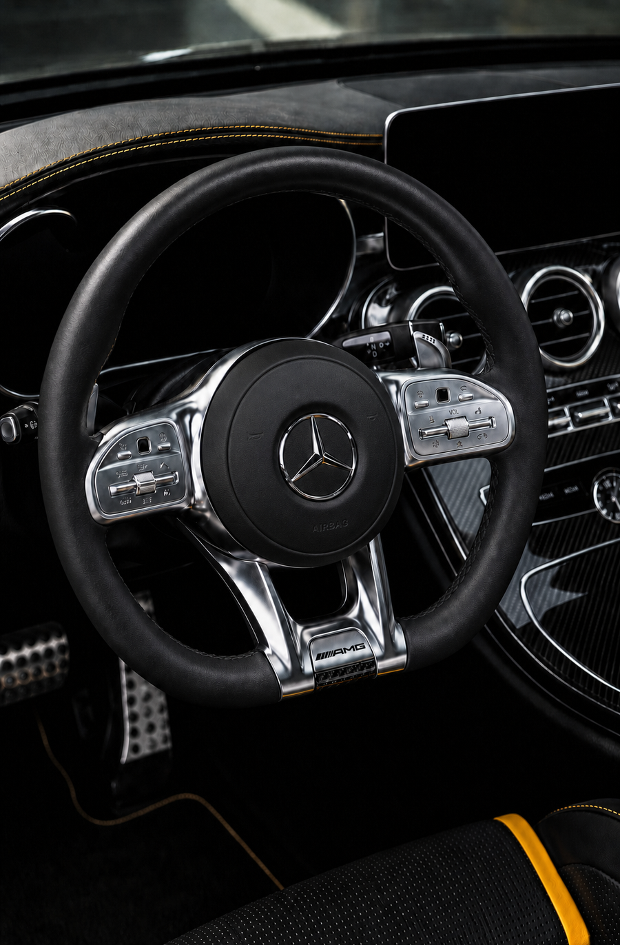 Stock steering wheel